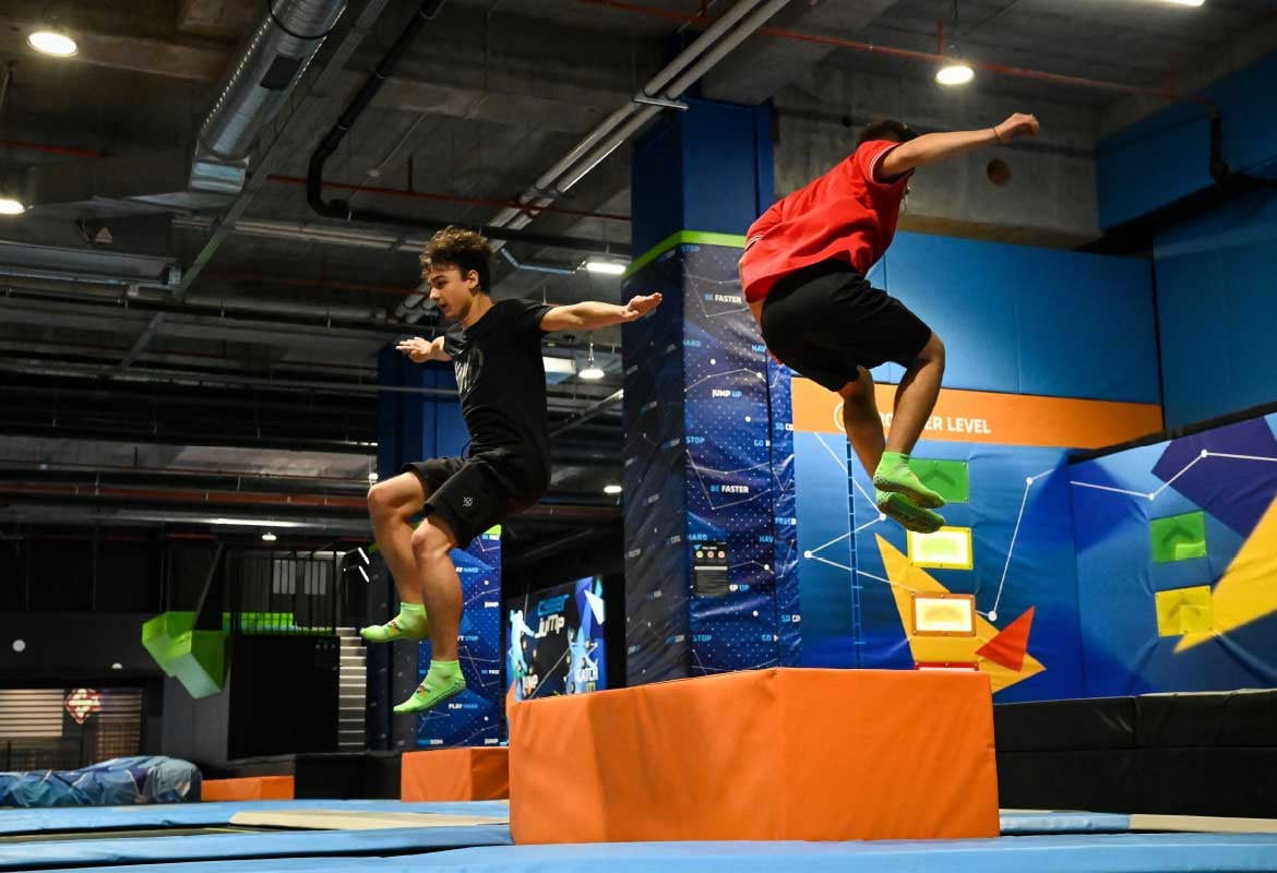 The most beautiful Akrobat Trampoline parks set up this year